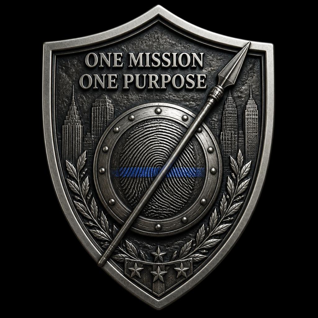 Crime Suppression Team challenge coin — One Mission. One Purpose.